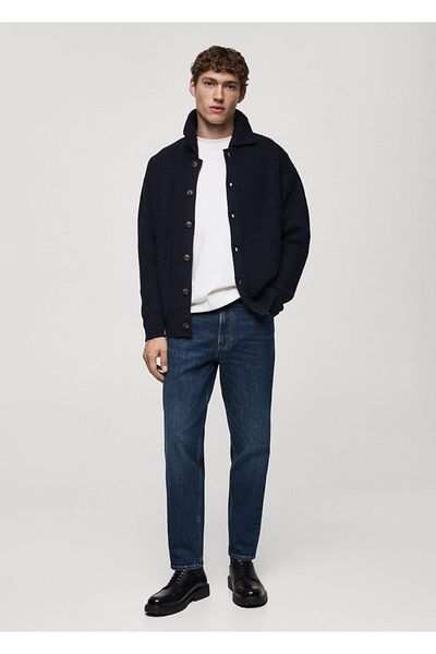 MANGO Man Džínové kalhoty Ben Tapered Fit