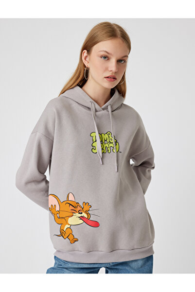 Koton Licencovaná oversize mikina s kapucí Tom a Jerry