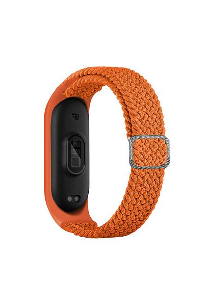 zore Xiaomi Mi Band 5 Compatible Krd-49 Braid Zore Cord-Papaya
