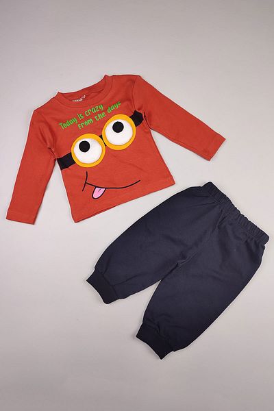 Peki Men's Soft Cotton Eye Nanik Printed Baby Set - Add 5 Pay 4 Gift T-Shirt 14731