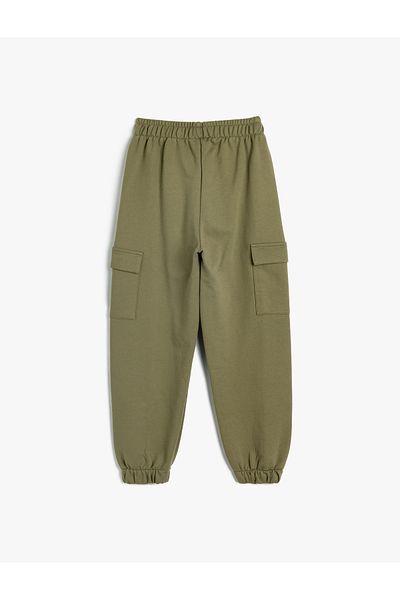 Koton Παντελόνι Cargo JoggEr με τσέπες - Ελαστική μέση