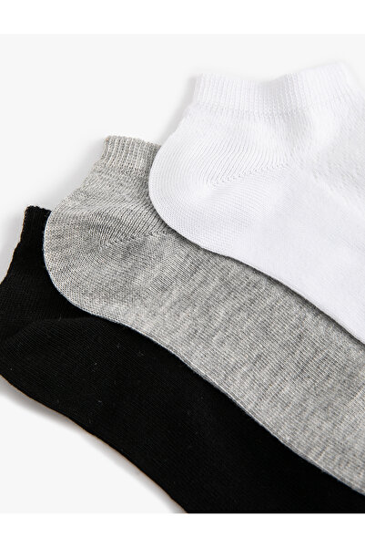 Koton Set de șosete de bază din 3 piese, multicolore
