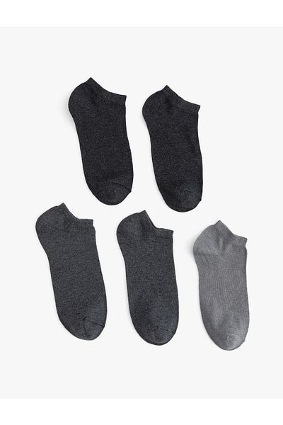 Koton Σετ 5 κάλτσες μποτάκια Basic Cotton Blended