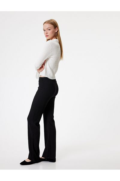 Koton Jambiere spaniole Pantaloni cu talie înaltă Skinny Fit