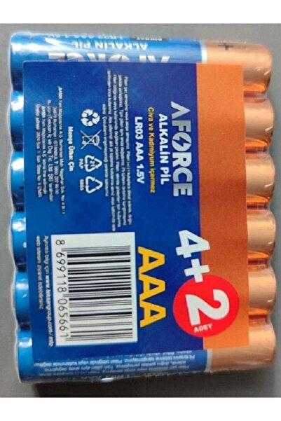 Force FOORCE İNCE KALEM PİL ALKALİN 4+2 (HEDİYELİ)