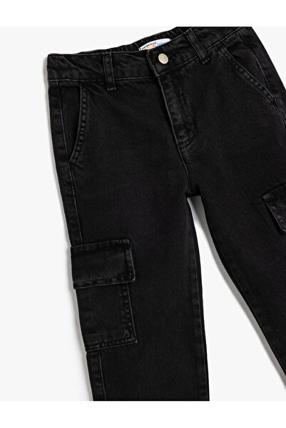 Koton Kot Pantolon Pamuklu Kargo Cepli