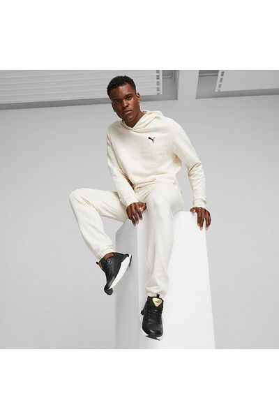 Puma Ανδρικό λευκό φούτερ Better Essentials 67597899