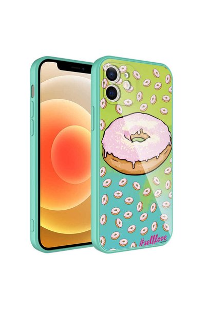 Techaks حافظة سيليكون صلبة منقوشة متوافقة مع هاتف iPhone 11 مع حماية للكاميرا...