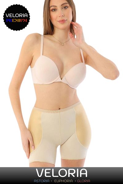 Veloria Premium Series Recovery Firming Non-Marking Shaping Side Supported Pop-Up Shorts