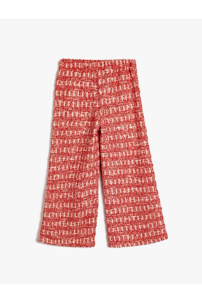 Koton Rote gemusterte Damen/Mädchen Jeans