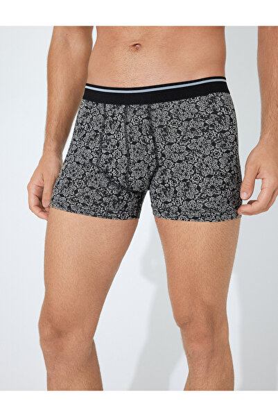 Koton Σετ Boxer 3 τεμαχίων Cotton Slim Fit - Abstract Printed