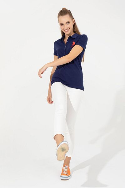 U.S. Polo Assn. Γυναικείο μπλουζάκι Navy Blue