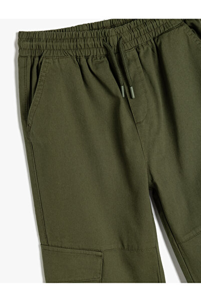 Koton Kargo Jogger Pantolon Cepli Beli Bağlamalı