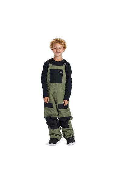 DC Roadblock Youth Bıb Boy's Snowboard Overalls Adbtp03010