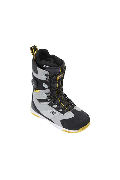 DC Men's Snowboard Boots Premier Hybrid Black/Gray/Yellow Men's Snowboard Boots Adyo100072