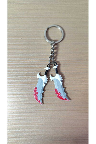 God Of War Kratos Kaos Bıçakları Anahtarlık
