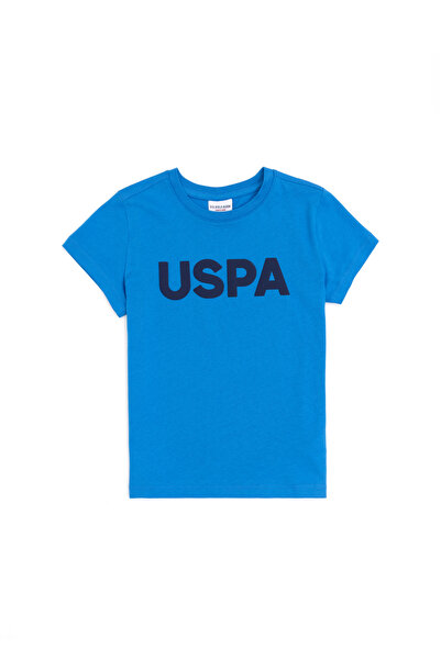 U.S. Polo Assn. تي شيرت Saks Basic برقبة دائرية للأولاد 50279614 -VR045