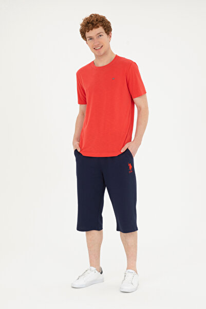 U.S. Polo Assn. Erkek Lacivert Örme Şort 50279640-VR033