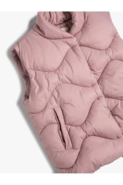 Koton Γιλέκο Stand Collar Puffer με τσέπες με φερμουάρ