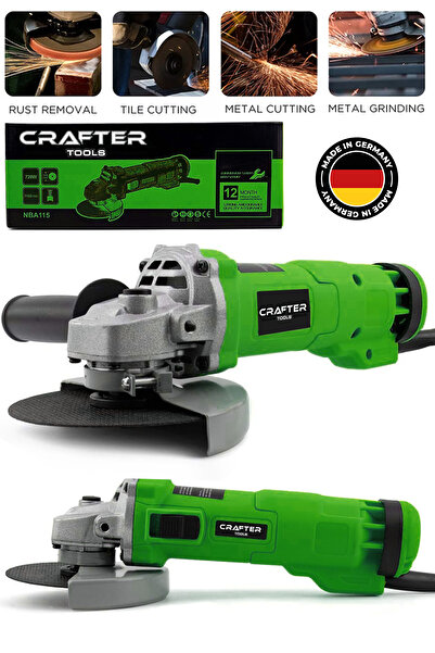 CRAFTERTOOLS Germany 980W Bakır Sargılı 125 Mm Spiral Avuç Içi Kesme Ve Ahşap...