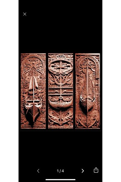 META Viking Bookmark 3 Pcs