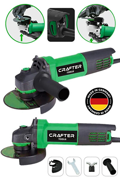 CRAFTERTOOLS Germany 980W 125 Mm Spiral Avuç Içi Kesme Ve Taşlama Makinası