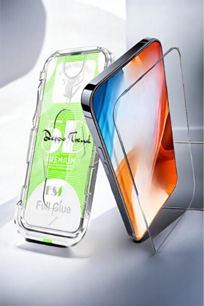 Deppo Trend iPhone 14 Pro Max Compatible Screen Protector with Attachment Eas...