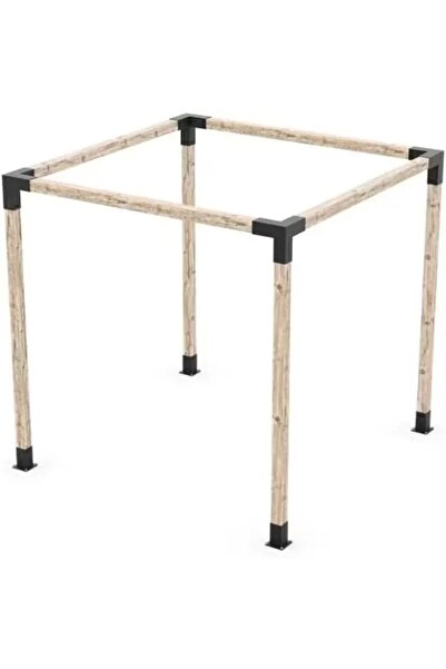Kalite Sepetinde Kamelya Tip Pergola Seti 10x10 Metal Bağlantı