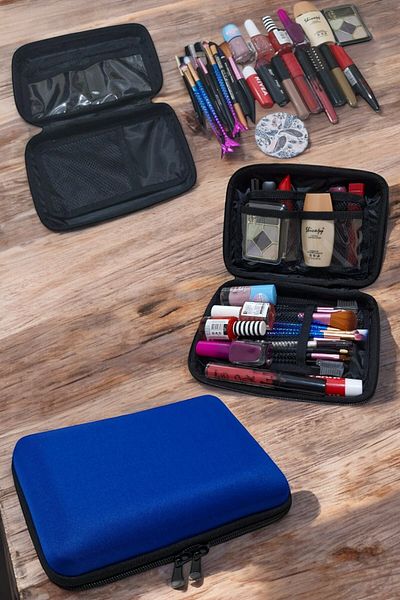 Next Craft Organizator pentru geantă de machiaj Capac dur Organizator de călătorie pentru produse cosmetice Multifuncțional