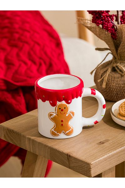 LC Waikiki Original Cute Ceramic Mugs for New Year from Full Moon Special Design Gift