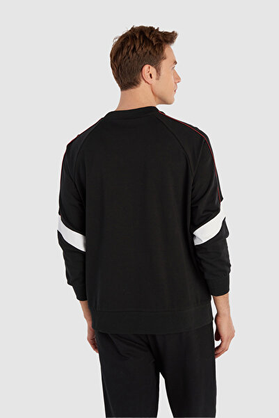 hummel Erkek Sweatshirt Siyah 921995-2001 Hmljımmy Oversıze