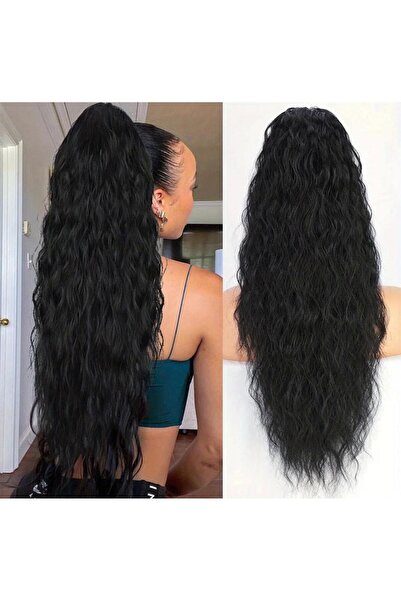 Suzan Peruk Tokalı Mandallı Postiş At Kuyruğu Saç. Tak ve çık mandallı Tokalı...