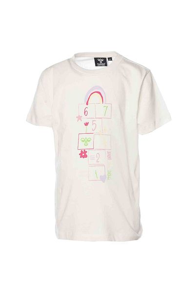 hummel Hmlmolly SS - Tricou alb pentru copii 911990 -9003