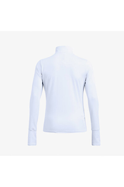 Under Armour Launch Pro Yarım Fermuarlı Kadın Mavi Koşu Üstü