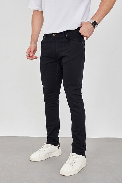 DeepSEA Blugi slim din lycra, albastru bleumarin închis pentru bărbați 2401516