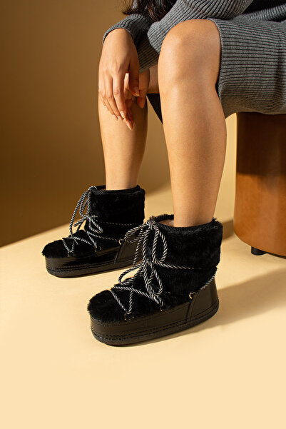 Pembe Potin Γυναικείες μαύρες, ανθεκτικές στο νερό, άνετη εφαρμογή, αντιολισθ...