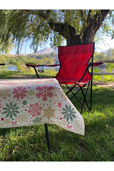 SmY Bag موضوع السنة الجديدة - مفرش طاولة نزهة ندفة الثلج، تصميم عيد الميلاد ل...