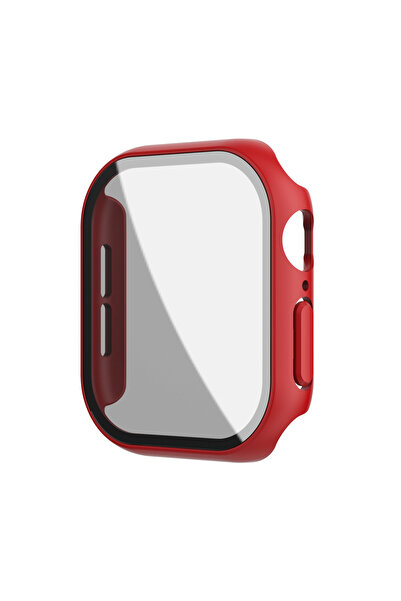 İncisoft Apple Watch Seri 10-11 42mm Uyumlu Kasa Ve Ekran Koruyucu 360 Tam Ko...