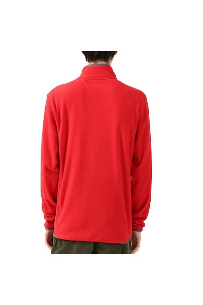 Quiksilver Mission Fz سترة صوف حمراء للرجال سترة صوف للرجال Eqyft03162