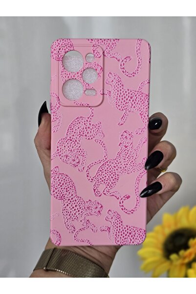 Magic Ring Xiaomi Redmi Note 12 PRO 5G Uyumlu İçi Kadife Leopar Lansman Kılıf