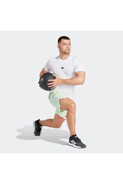 adidas Ανδρικό λευκό T-shirt προπόνησης