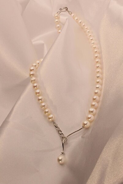 Pearls in Ocean Sertifikalı Garantili Gerçek Incili Gelin Seti 701