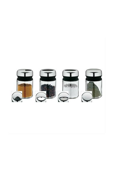 WMF Glass Spice Rack - 4 Piece Set