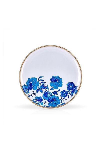 Glore Blue Rose Serving Plate 26cm Set of 6