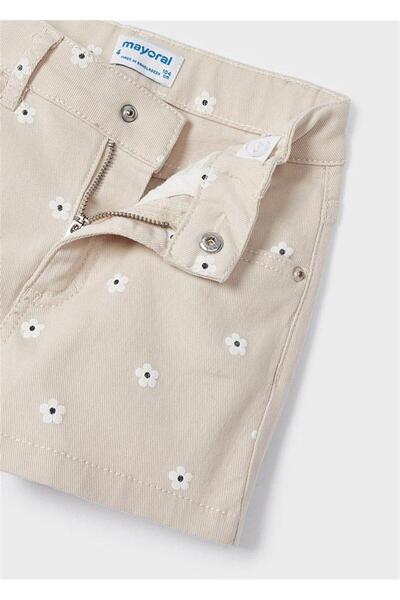 MAYORAL Daisy Short Shorts - Beige