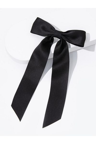 PREGIO Women's Bow Model Satin Ribbon Buckle