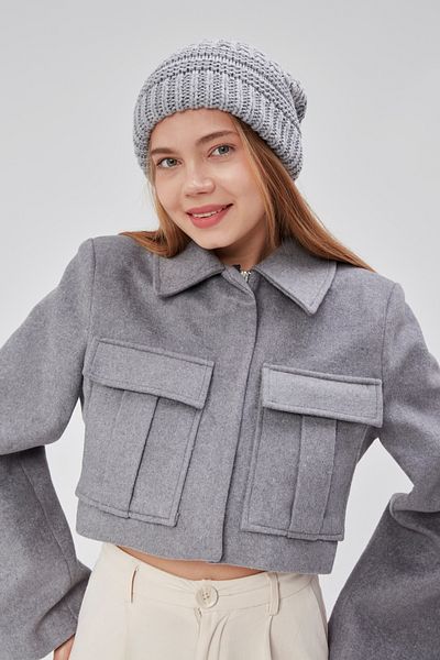 derikem Women's Winter Stylish Pompom Lined Knitted Beanie