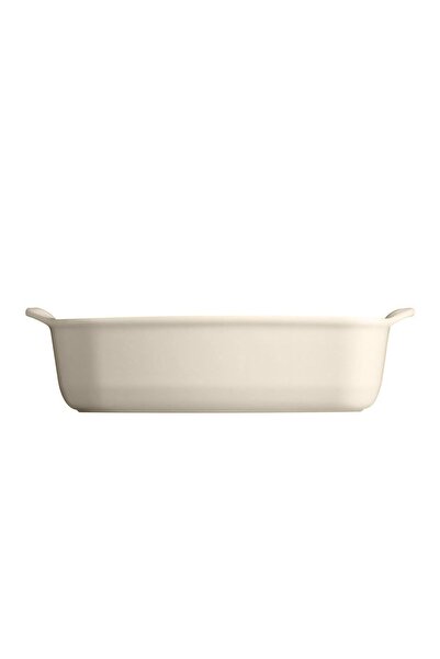 Emile Henry Oven Dish Rectangular 22 x 14 cm Ecru/Clay