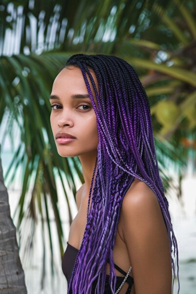 Suzan Peruk Afrika Örgüsü Zenci örgüsü yapmak için Sentetik Örgülük saç.1 saç...