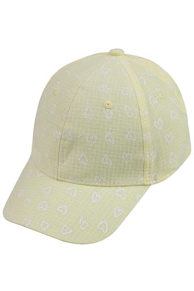 Kitti Yellow Heart Girl's Hat